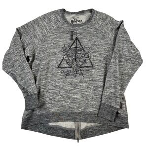 Wizarding World Harry Potter Deathly Hallows Sweatshirt‎ XL Universal Studios